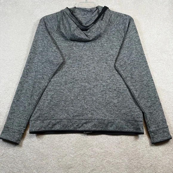 KUHL Womens Grey Heathered Full Zip Hoodie Jacket Activewear Size Large - Picture 3 of 8